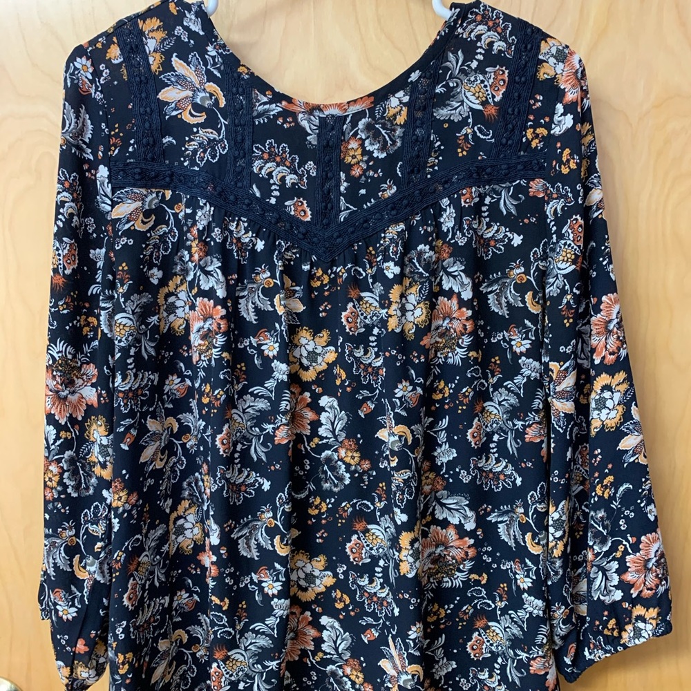 Loft floral top